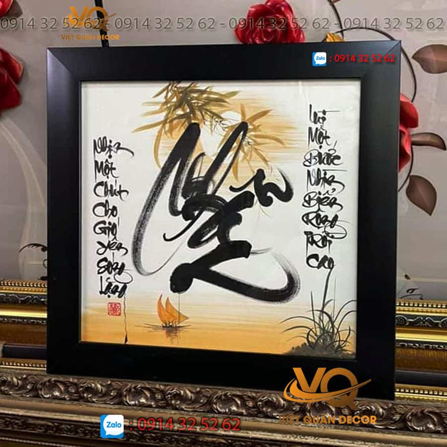 thu-phap-ve-chu-nhan