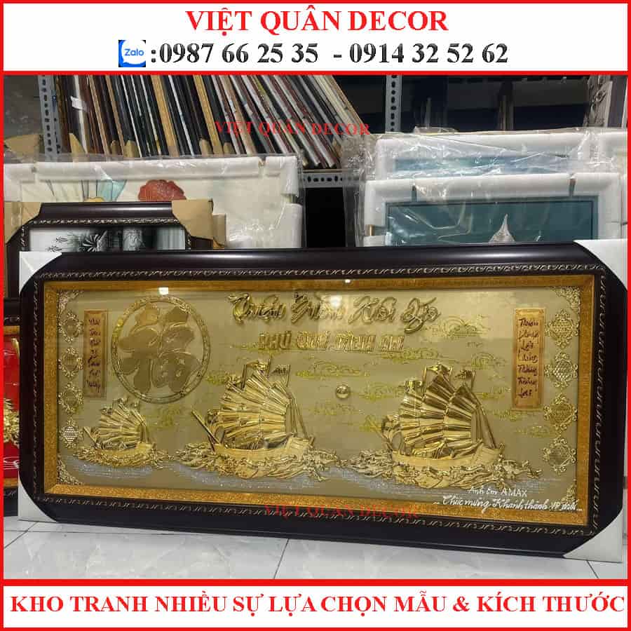 mau-tranh-phong-thuy-thuan-buom-xuoi-gio-da-nang